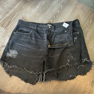 Black old navy denim shorts